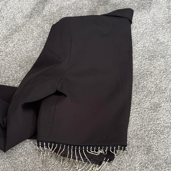 House of Harlow 1960 Black Diamond Blazer and Skirt - Picture 5 of 8